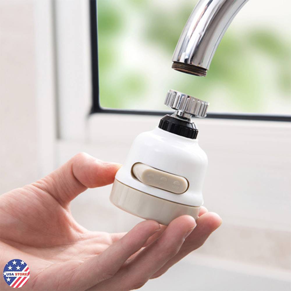 [Tổng Kho Sỉ] Đầu Vòi Nước Rửa Chén Tại Bồn Rửa Bát Tăng Áp Nhựa Cao Cấp T6 / INOX Cao Cấp