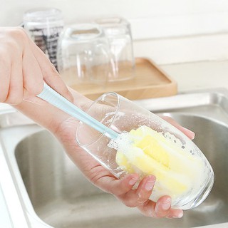 DỤNG CỤ RỬA LY TÁCH VÀ BÌNH NƯỚC BỌT BIỂN
