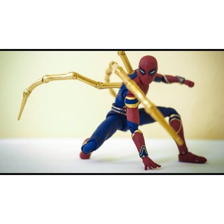 Mô hình Iron Spider Spider Man SHF Infinity War