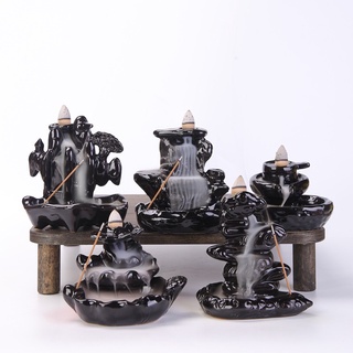 Thác đốt trầm mini - Phụ kiện không gian thờ