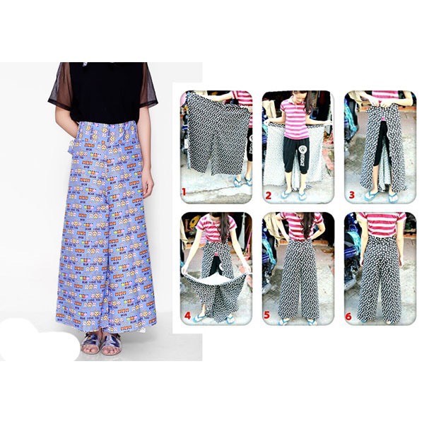 Quần váy chống nắng thông minh-HH314 MÀU NGẪU NHIÊN