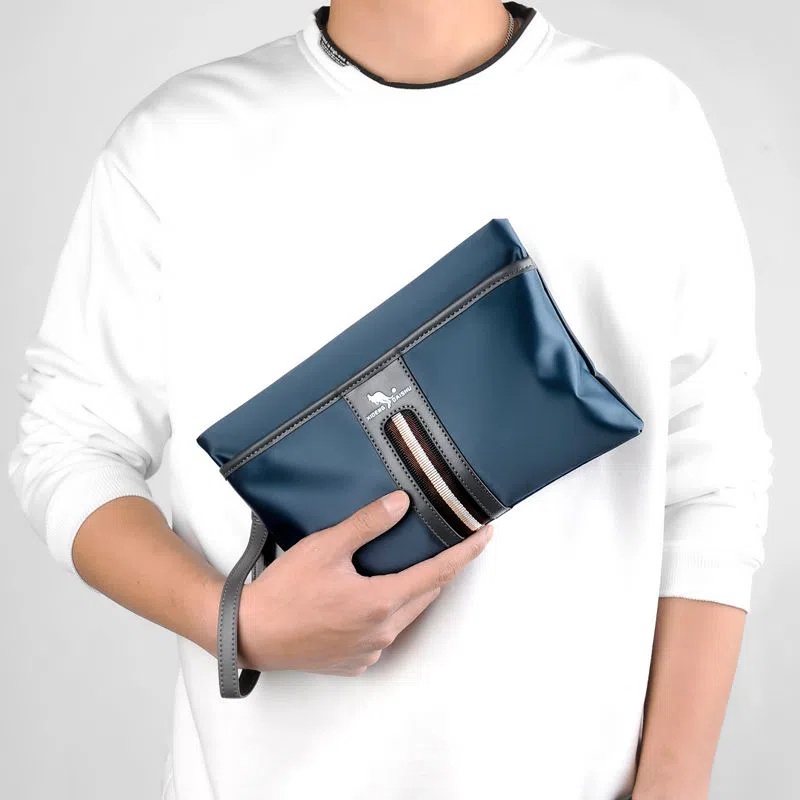 Túi Cầm Tay Bằng Vải Oxford Chống Nước Sức Chứa Lớn Thời Trang Mới Cho Nam zc160