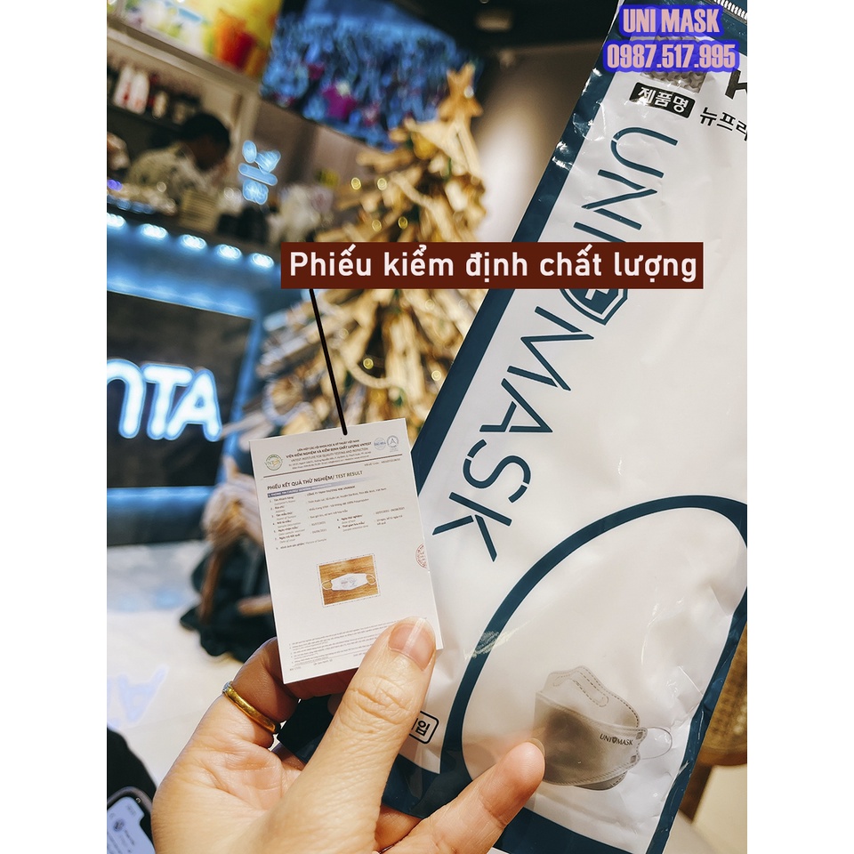 Set 50 Chiếc Khẩu trang 4 Lớp KF94 UNI MASK Chống Bụi Mịn Và Kháng Khuẩn Hàng Cao Cấp Hàn Quốc | BigBuy360 - bigbuy360.vn