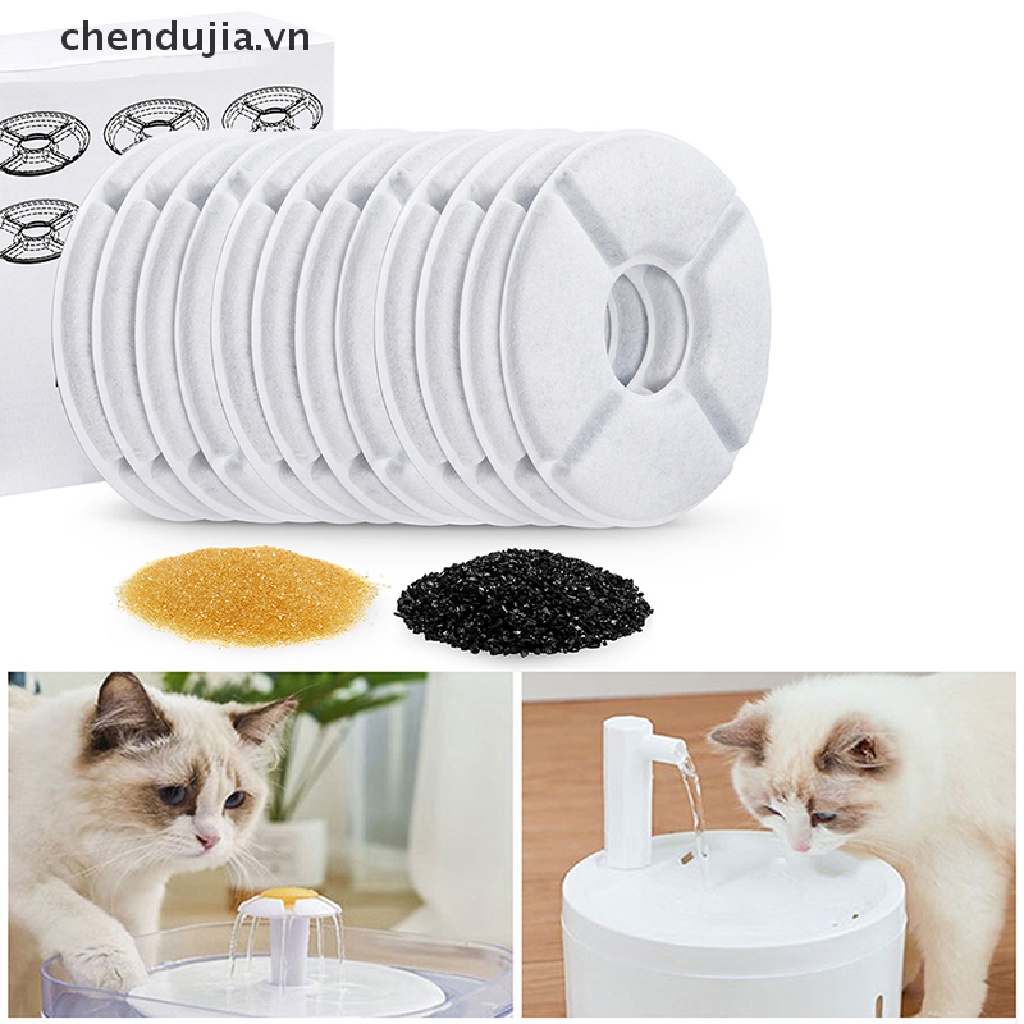 1 / 4 Miếng Lọc carbon Thay Thế Cho Máy Uống Nước Cho Mèo DUJIA