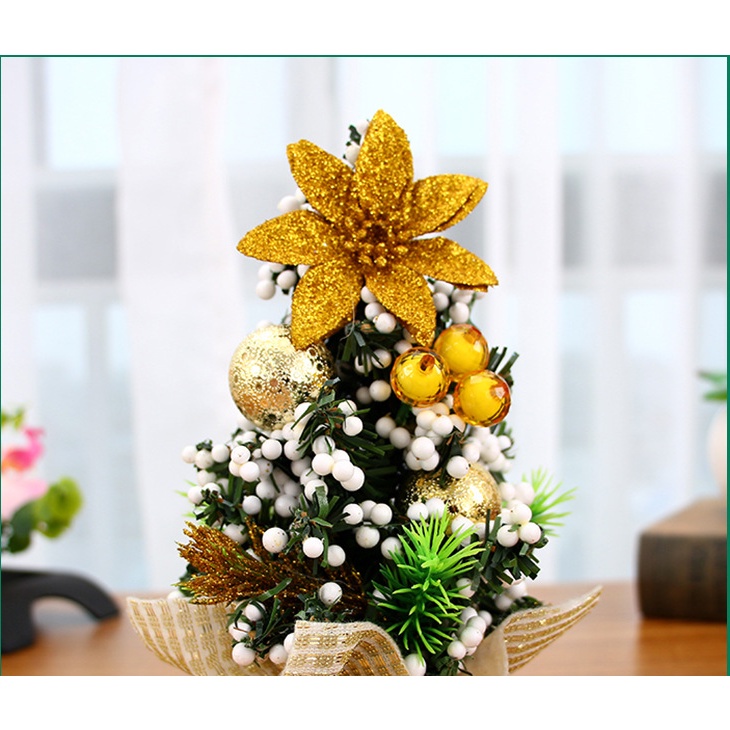 Cây thông noel mini 20cm 365 dùng trang trí Giáng Sinh
