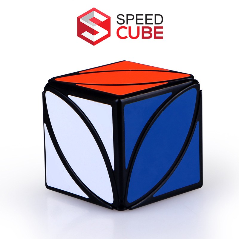 Rubik 2x2 3x3 4x4 5x5 Qiyi , Khối lập phương Rubic Màu đen Hình lá phong SPEED CUBE