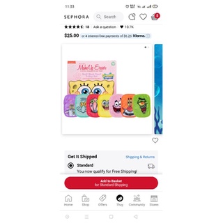 Tách set 1 khăn tẩy trang Make up earaser