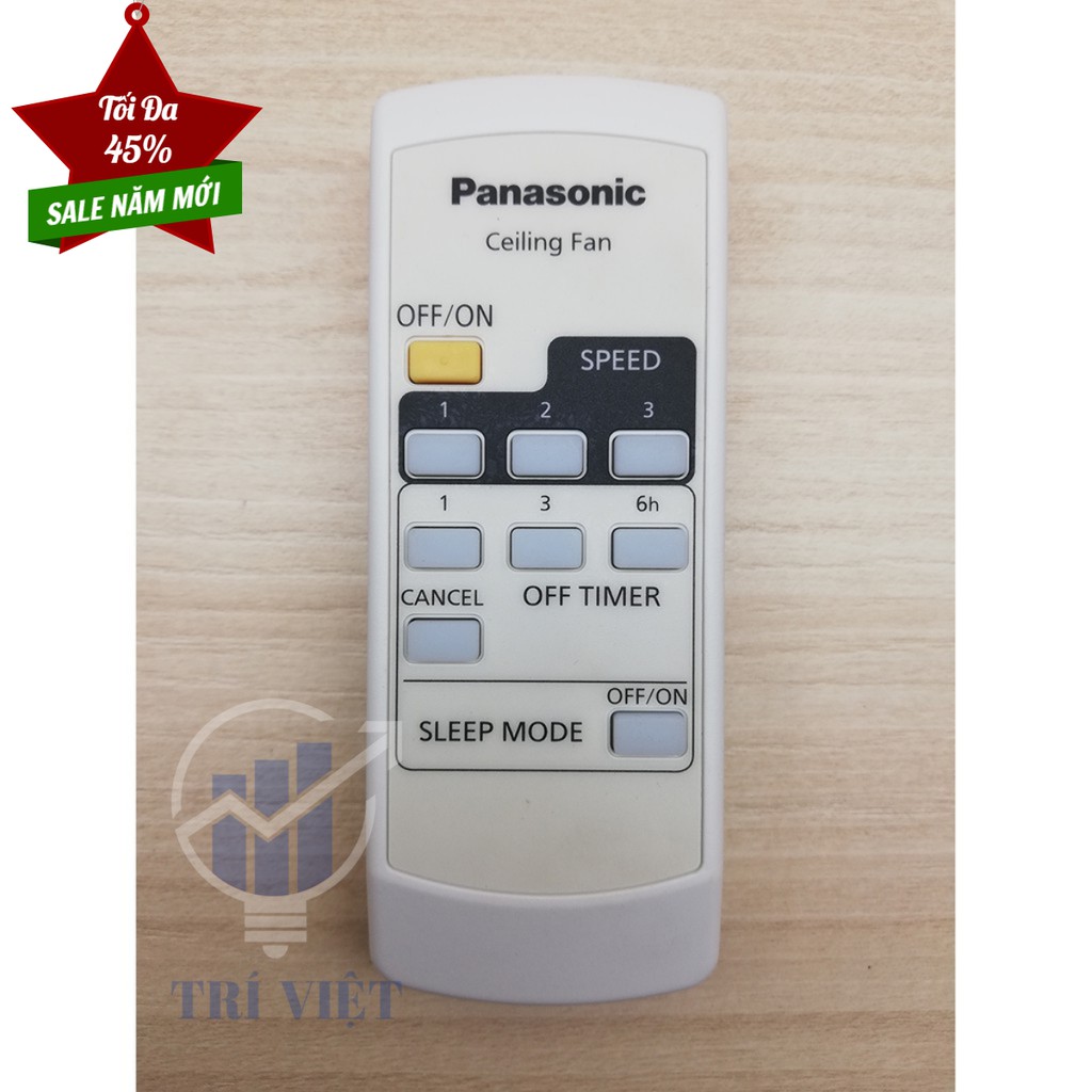 Remote Điều Khiển Quạt Trần Panasonic 4 Cánh - Xuất Xưởng Từ Nhà Máy [Giao nhanh 2h tại HCM]