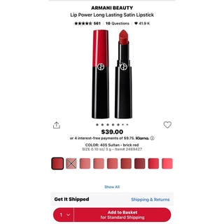 Son Giorgio Armani màu 405