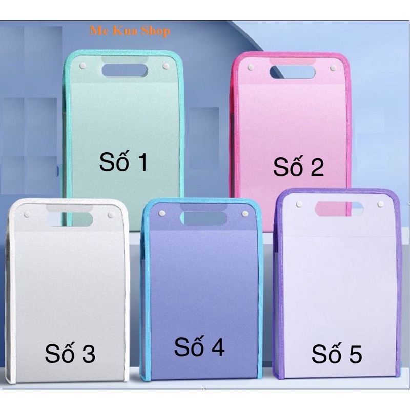 Túi đựng tài liệu khổ A4 13 ngăn siêu bền đẹp