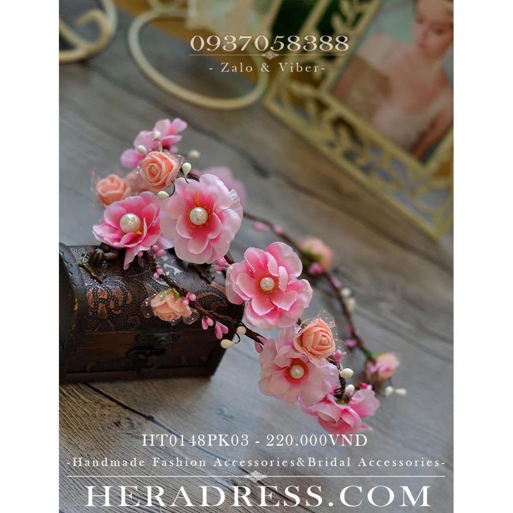 Vòng hoa đội đầu HT0148PK03