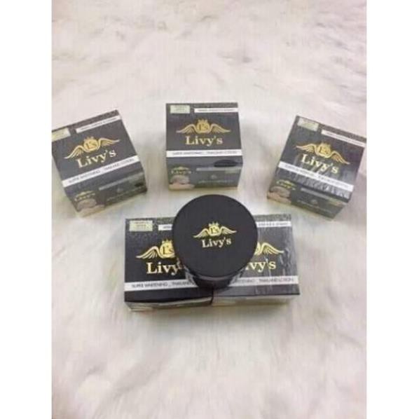 Kem Body Livy s Đen Dưỡng Trắng Da Thái Lan + tặng sữa rửa mặt Acnes Pure White 25g | BigBuy360 - bigbuy360.vn