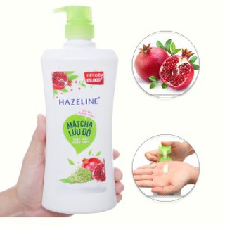 Sữa tắm dưỡng da Hazeline 670gr, 1KG Hàng Chính Hãng.