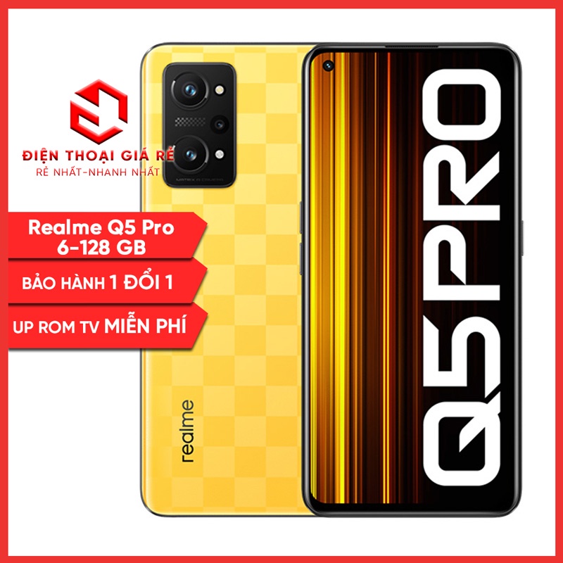 Điện thoại Realme Q5 Pro (6/128GB, 8/128GB) - Điện thoại GIÁ RẺ Sài Gòn - BH 1 đổi 1