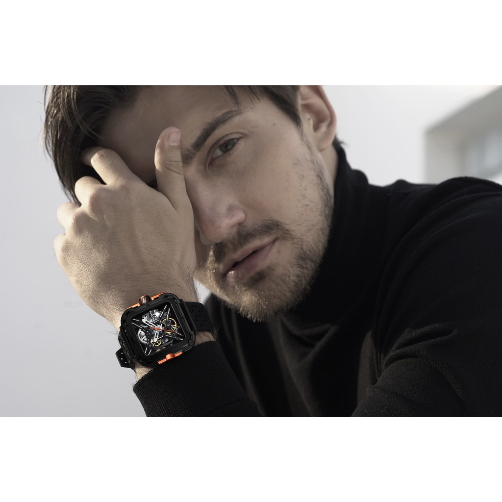 Đồng hồ Cơ Nam Xiaomi CIGA Design X Series - Black Orange -