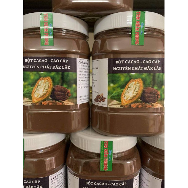 Cacao nguyên chất Daklak 1kg = 2 hộp như hình