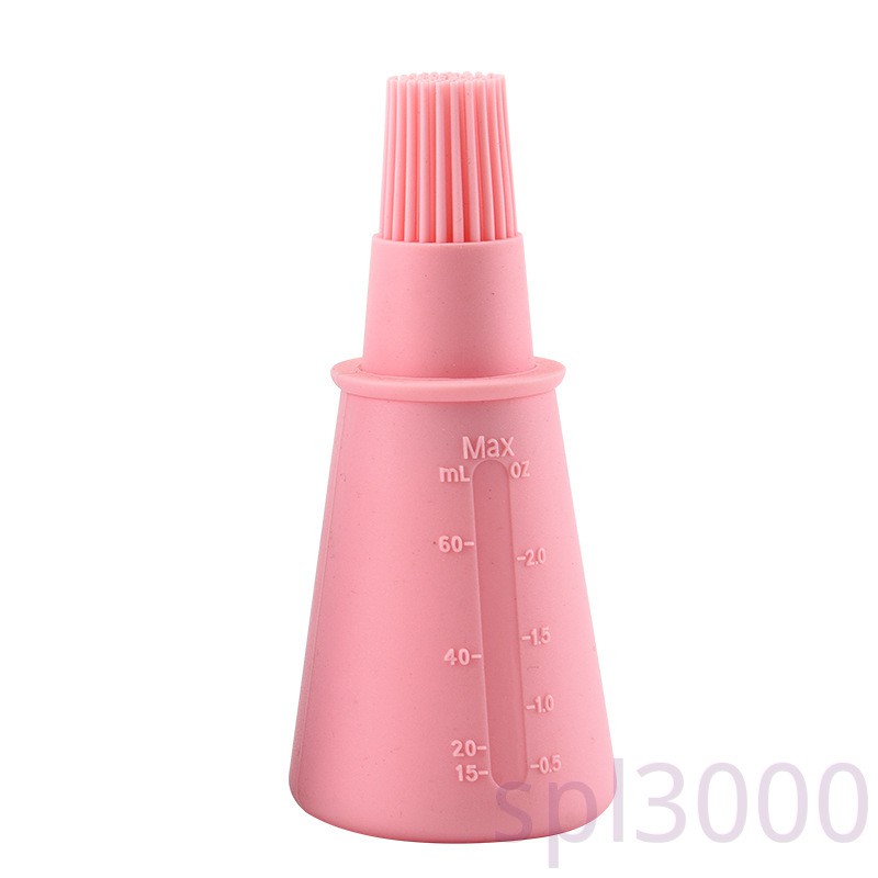 Cọ phết dầu bằng silicon kèm bình đựng và thang đo tiện dụng