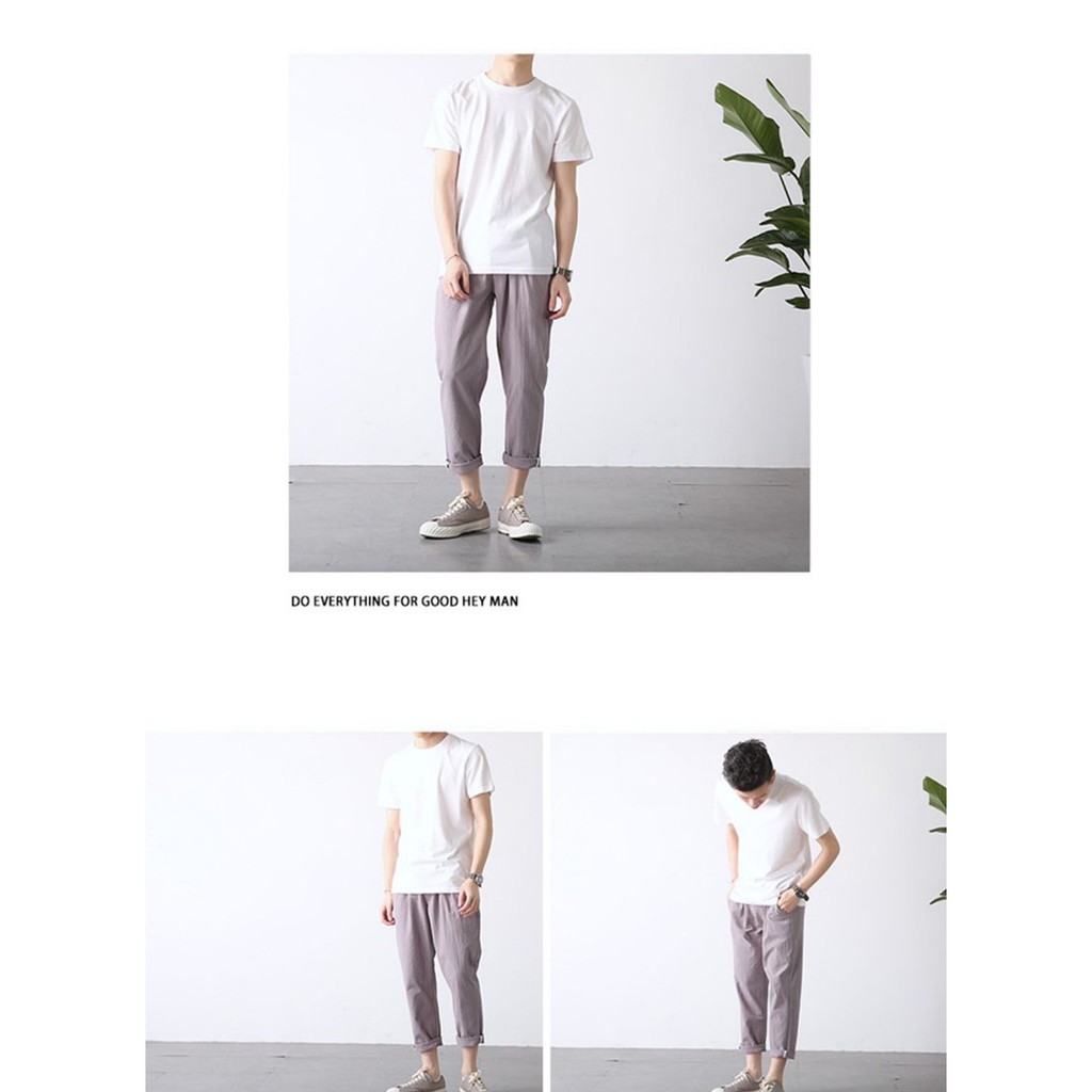 Áo thun trơn ngắn tay không cổ DOGINO Nam Nữ. Áo phông nam nữ unisex cổ tròn tay ngắn | BigBuy360 - bigbuy360.vn