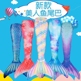 2021 nàng tiên cá người lớn đuôi trẻ em áo tắm Sanya có thể được cài với chân chèo