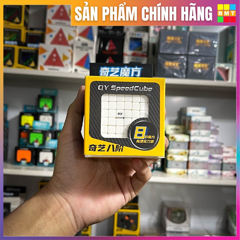 RUBIK 8X8 STICKERLESS - MEILONG và QIYI 8X8, đồ chơi thông minh cho bé, RUBIK BMT