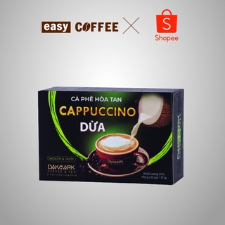Cà Phê DakMark Cappuccino Hoà Tan Dừa - Easy Coffee