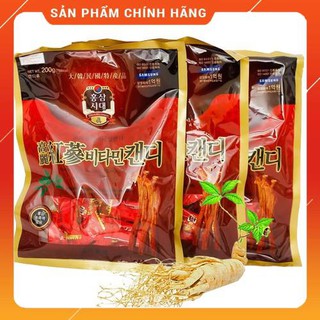 Kẹo hồng sâm hàn quốc, gói 200g - kẹo sâm cứng samsung