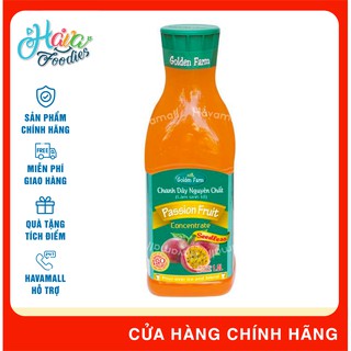 [DATE MỚI NHẤT] Sinh Tố Chanh Dây Golden Farm 500ml