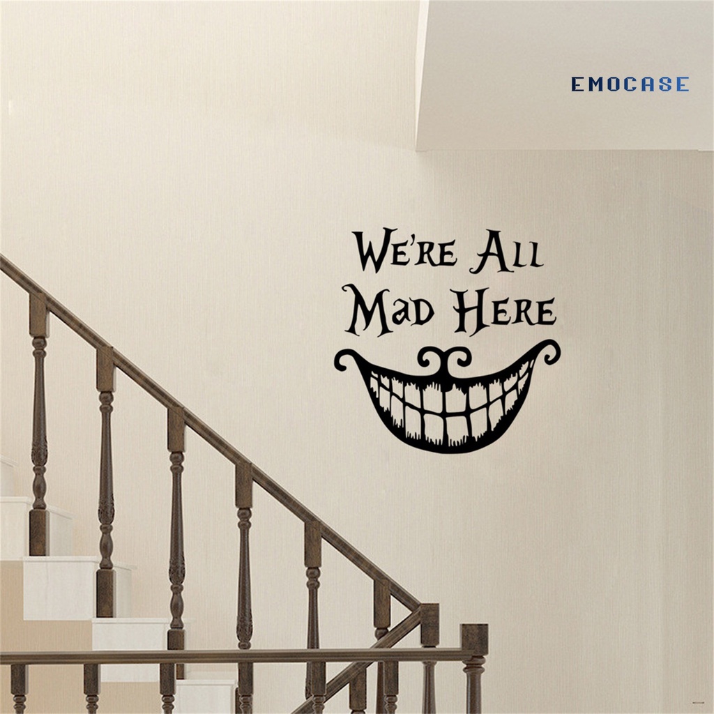 Đề Can Dán Tường / Cửa Sổ Trang Trí Halloween Kinh Dị DIY