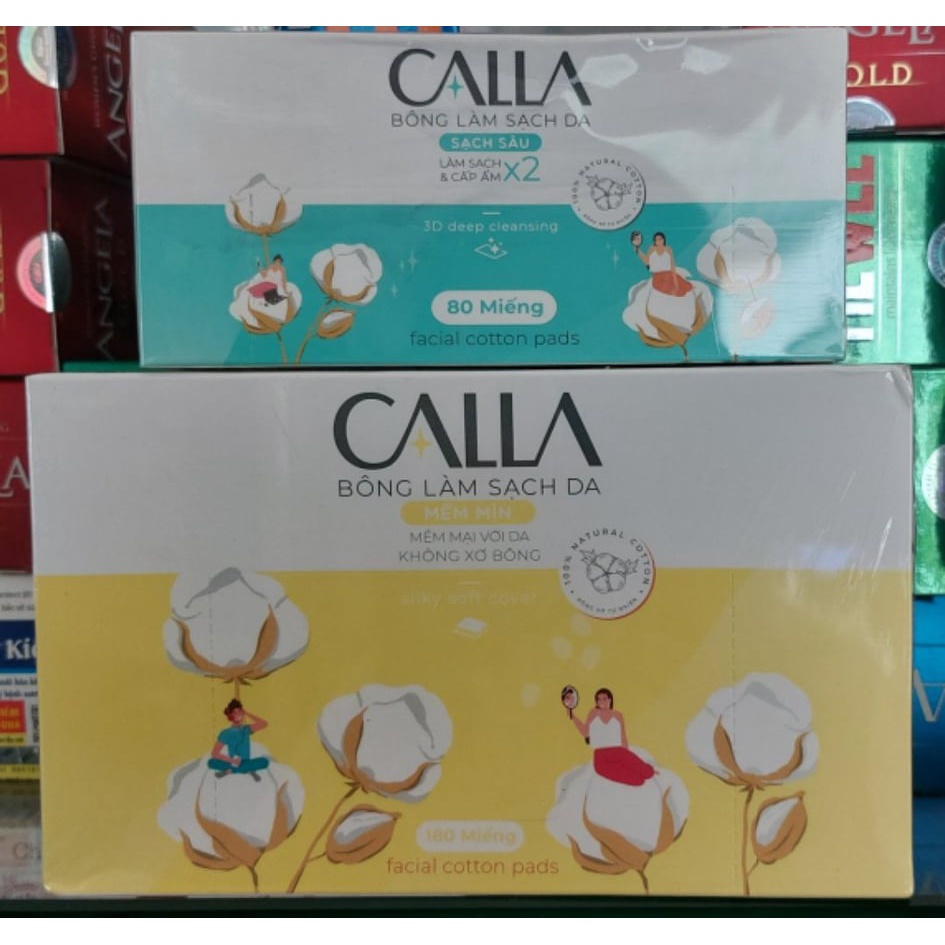 Bông tẩy trang bạch tuyết CALLA