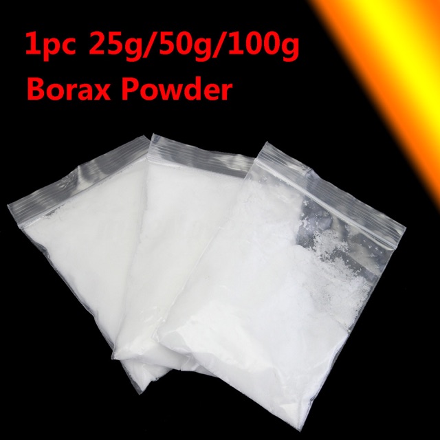 Bột Borax lẻ nguyên liệu làm slime ( hàn the)