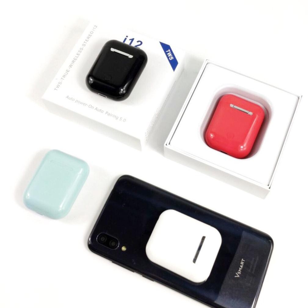 [FREESHIP CHÍNH HÃNG]Tai nghe bluetooth không dây Gutek i12 TWS điều khiển cảm biến âm thanh HIFI cho Android Ios | BigBuy360 - bigbuy360.vn