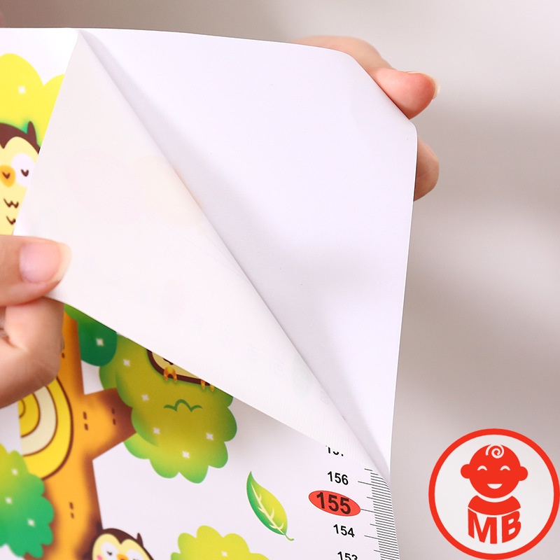 Decal đo chiều cao DÁN TƯỜNG cho bé yêu