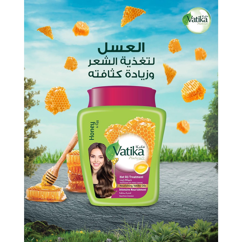 Kem ủ Vatika nuôi dưỡng sâu và bảo vệ 500g