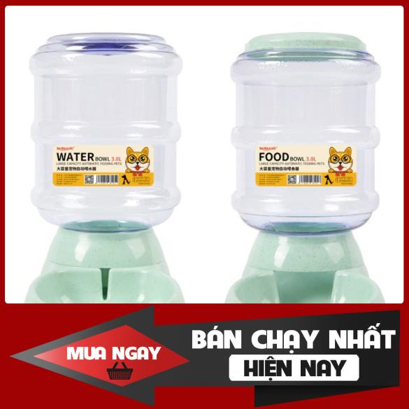 [❌GIÁ SỈ❌] BÁT ĂN VÀ BÌNH NƯỚC TỰ ĐỘNG CHO CHÓ MÈO - BÌNH ĐỰNG THỨC ĂN TỰ ĐỘNG ❤️
