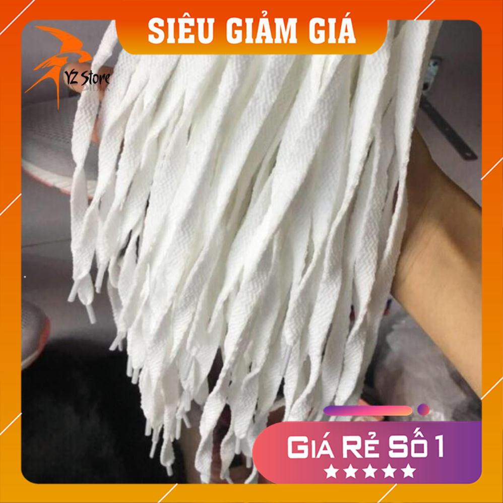 Dây giày thể thao sneaker dài 1,2m màu đen, trắng