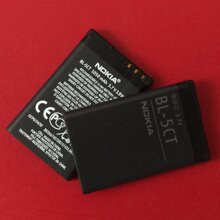Pin nokia 5ct dùng cho c5/c3-01/c6-01/6303.Bảo hành 6 tháng