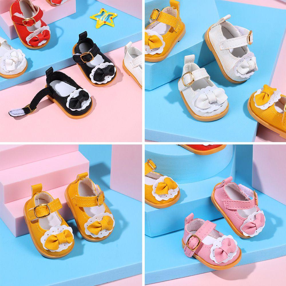 Giày Búp Bê Bằng Da Thủ Công Nhiều Màu 14 Inch Cho Búp Bê