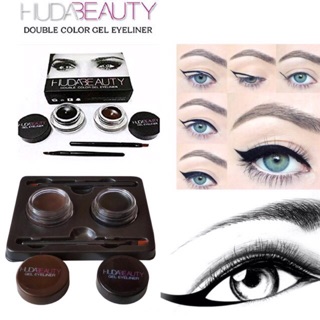 Gel Kẻ Mắt Eyeliner Huda Beauty Đen Và Nâu