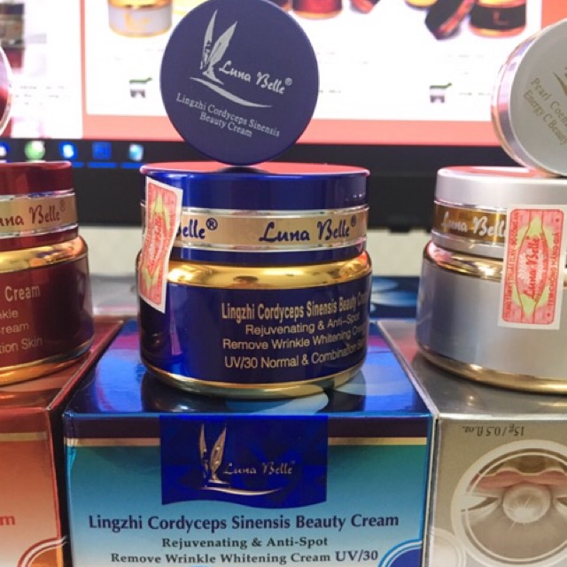 Kem Luna Belle Linh Chi Đông Trùng Hạ Thảo - Trắng Da, Mờ Nám, Chống Lão Hóa