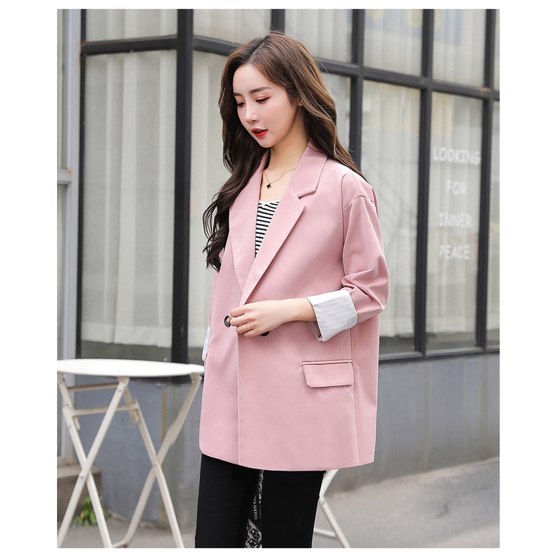 Áo blazer nữ phong cách Hàn Quốc AK494 (Kèm ảnh thật)