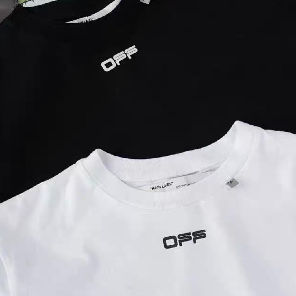 [AT0106] Áo phông nam nữ HÀN QUỐC - Áo thun Unisex họa tiết đơn giản OFF trẻ trung, 2 màu ĐEN TRẮNG dễ phối đồ | BigBuy360 - bigbuy360.vn