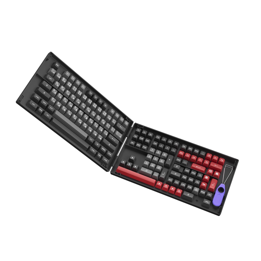 [Mã BMLT100 giảm đến 100K đơn 499K] Bộ keycap AKKO – Psittacus (PBT Double-Shot/ASA profile/158 nút)