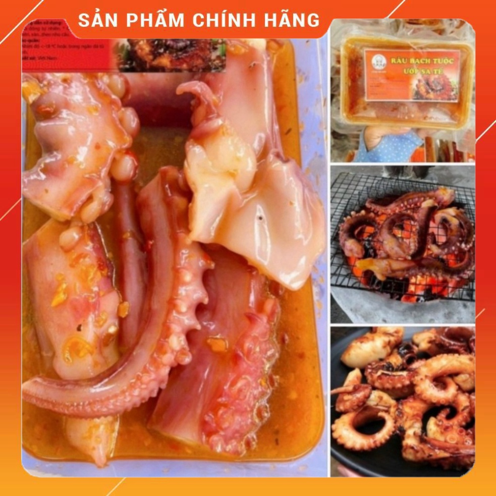 RÂU BẠCH TUỘC ƯỚP SATE