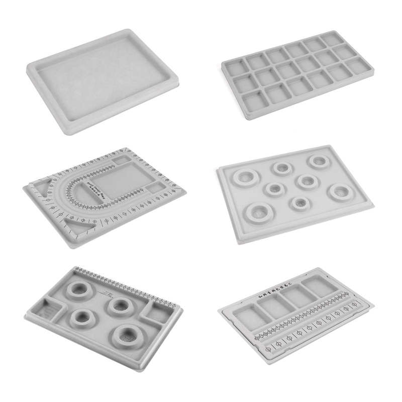 Khay Đựng Hạt Làm Trang Sức Màu Xám Thu Hút Dễ Sử Dụng