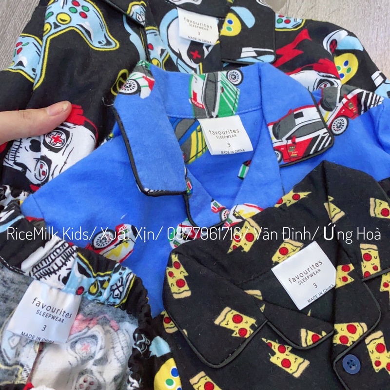 Bộ pyjama nhiều mẫu xuất dư xịn 3