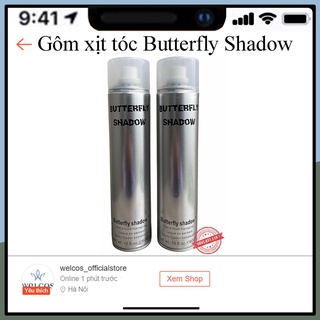 [ Hàng Chính hãng] Gôm xịt tóc Butterfly Shadow  600ml giữ nếp tạo kiểu nam nữ   Lylyga   MN12