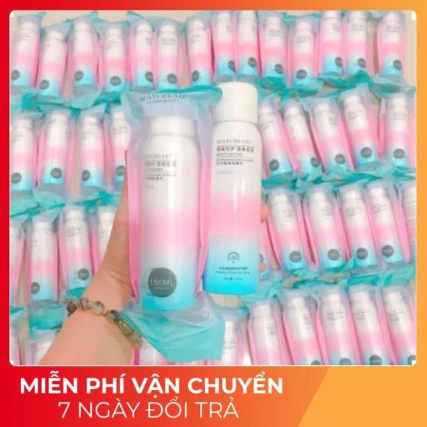 [FREESHIP] Xịt Chống Nắng Trắng Da Maycreate 150ml