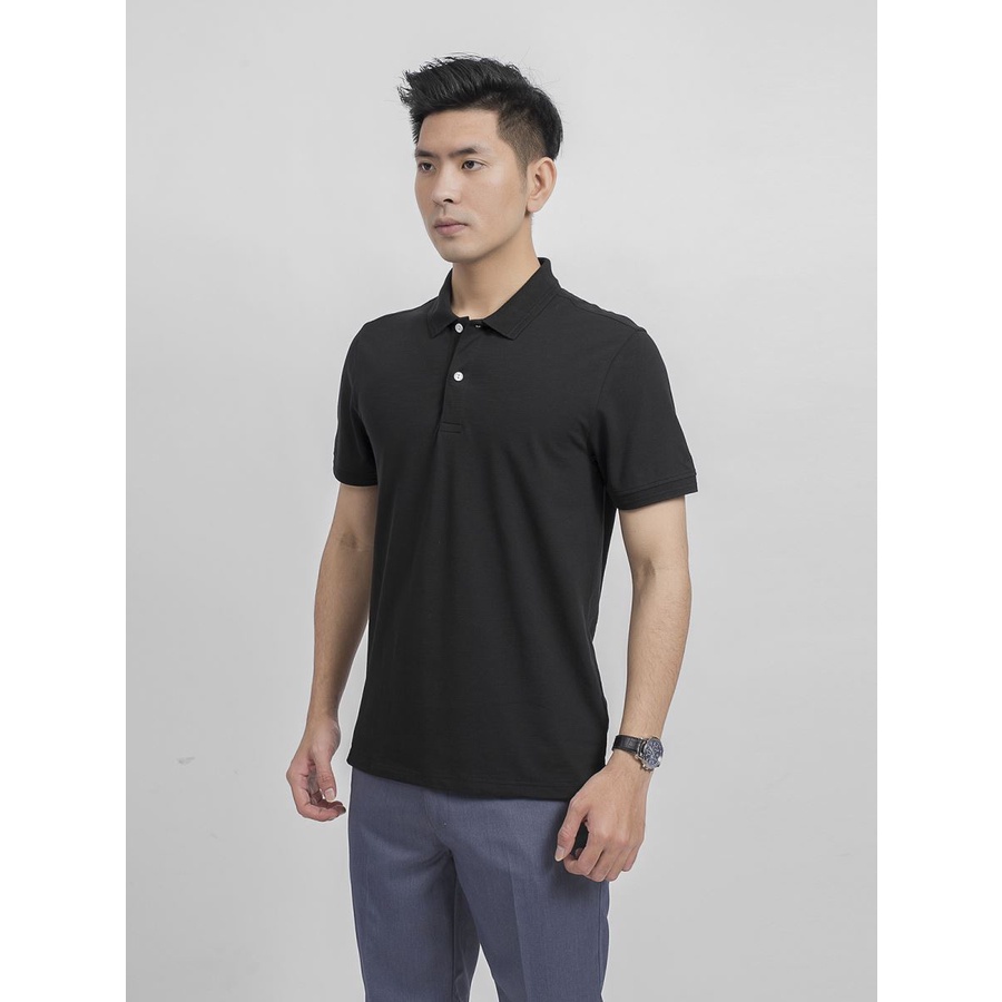 Áo Thun Nam Có Cổ Polo Nam Ngắn Tay Aristino APS019S9 Trơn Màu Vải CVC Cao Cấp Chất Lượng Dáng Regular Fit Suông Nhẹ