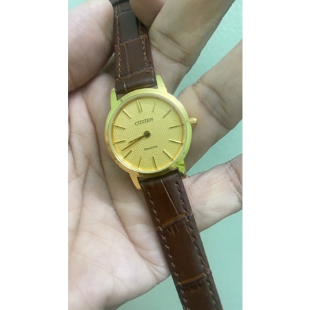 Đồng Hồ Nữ Citizen Eco-Drive E111-S067901 Dây Da.