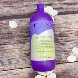 Gội tím khử vàng cho tóc bạch kim inebrya 1000ml